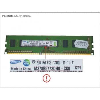 MEMORY 2GB DDR3-1600