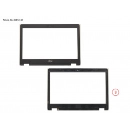 LCD FRONT COVER (FOR HD W/...