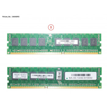 DIMM,8GB FOR FAS80X0 SYSTEMS