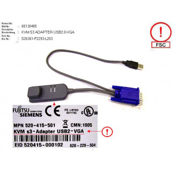 KVM S3 ADAPTER USB2.0-VGA