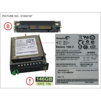 HD SAS 6G 146GB 15K HOT PL...
