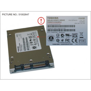 SSD 256GB 2.5 SATA/TOS (FDE)