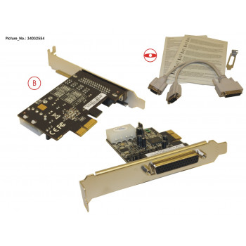 DUAL SERIAL CARD PCIE X1
